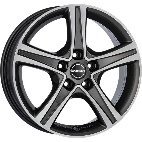 Borbet CWD anthracite 6,50x16 5x112,00 ET52,00