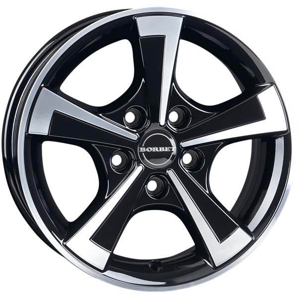 Borbet CWT black polished 6,00x15 5x112,00 ET30,00