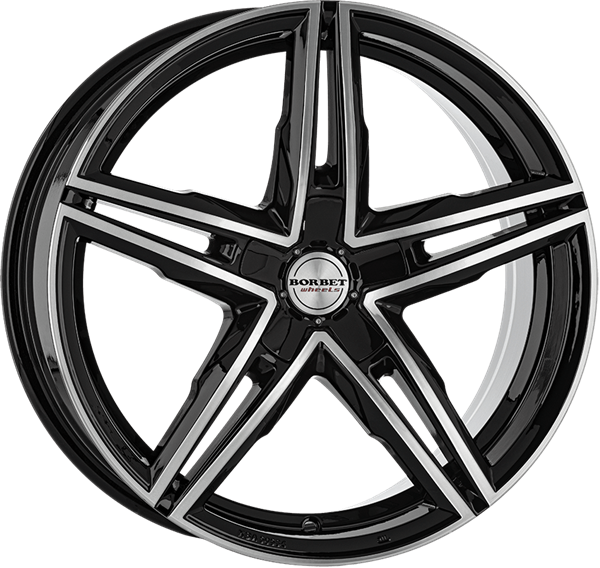 Borbet XRS black glossy 8,50x19 5x114,30 ET32,00