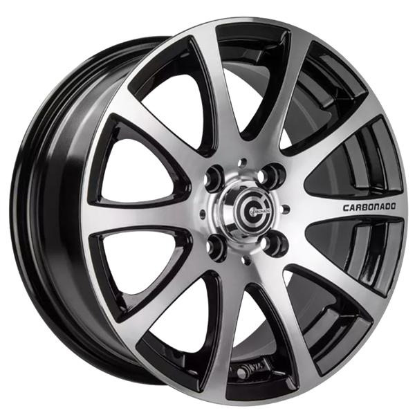 Carbonado GTR Sports 4 Black Polished 6,50x15 5x98,00 / 5x100,00 ET35,00