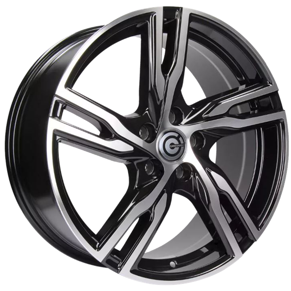 Carbonado Punch Black Polished 8,00x18 5x108,00 ET45,00