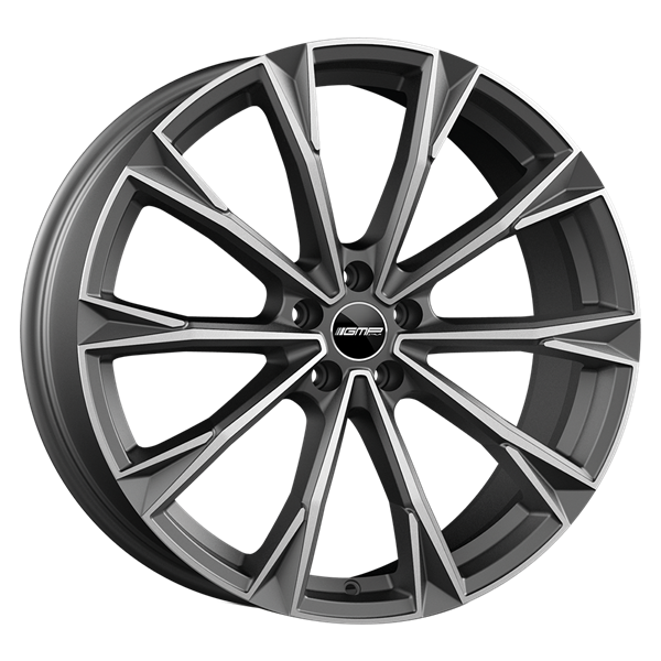 GMP Italia TOTALE Matt Anthracite Diamond 8,00x19 5x108,00 ET42,00