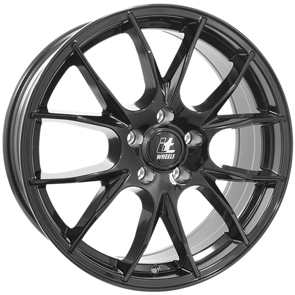 itWHEELS Kira Gloss Black 6,50x16 5x100,00 ET48,00