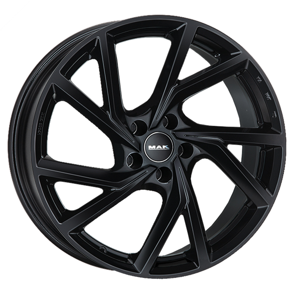 MAK Kassel Gloss Black 7,00x17 5x114,30 ET45,00