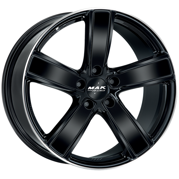 MAK Turismo-D FF Black Lip Mirror 10,50x20 5x130,00 ET64,00