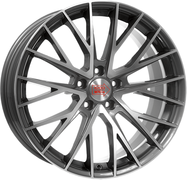 Mille Miglia MM1009 Dark Anthracite Polished 7,50x17 5x112,00 ET45,00