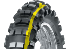 Mitas EF-07 140/80-18 70 R Rear TT NHS Yellow, SUPER