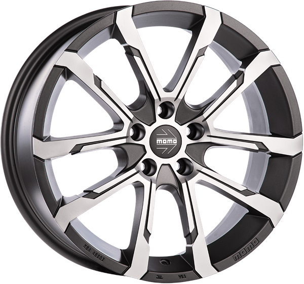 MOMO Quantum Evo Anthracite Polished 7,00x17 5x108,00 ET40,00