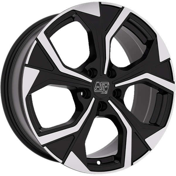 MSW 43 Black Polished 7,50x18 5x108,00 ET46,00