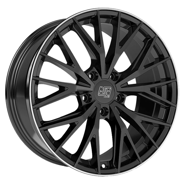 MSW 44 Gloss Black Diamond Lip 8,50x20 5x112,00 ET35,00