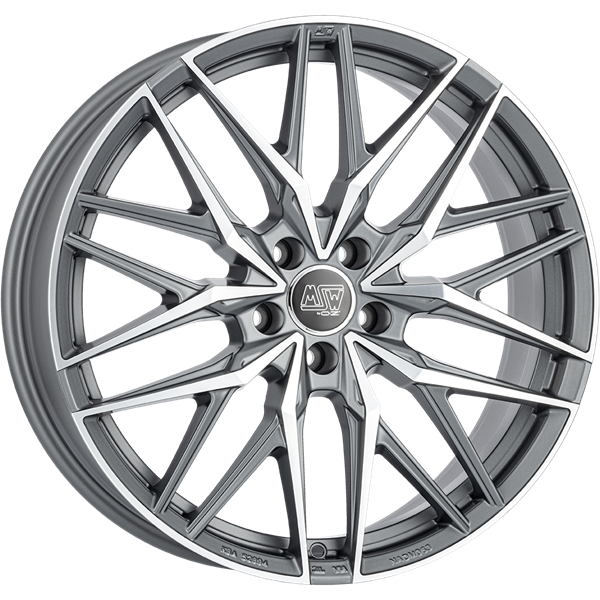 MSW 50 Grey Polished 8,00x18 5x112,00 ET28,00