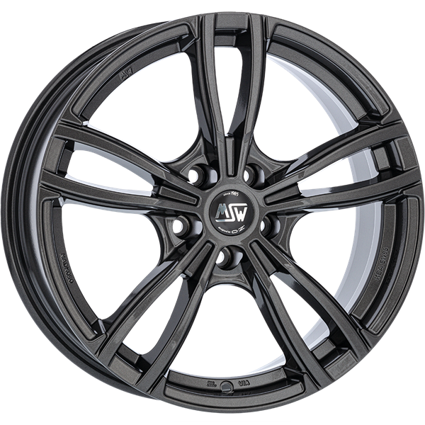 MSW 73 Gloss Grey 8,00x18 5x112,00 ET50,00