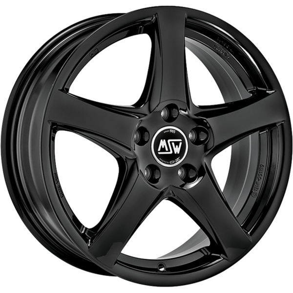 MSW 78 Gloss Black 6,50x17 5x108,00 ET50,00