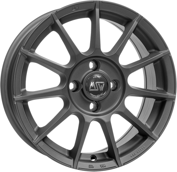 MSW 85 Gun metal 6,00x15 4x100,00 ET47,00