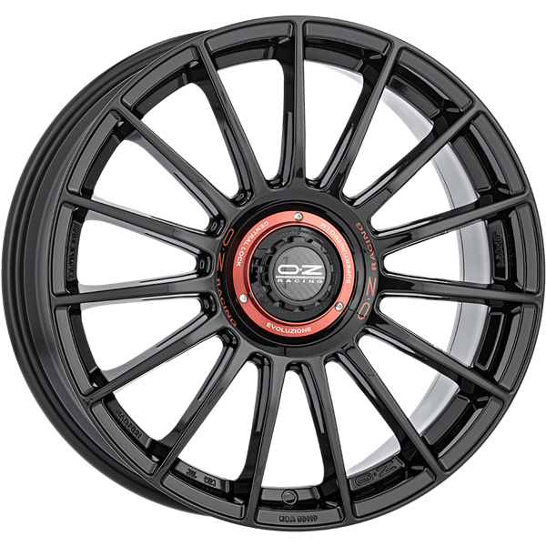 OZ SUPERTURISMO EVOLUZIONE GLOSS BLACK 8,00x18 5x112,00 ET45,00