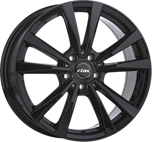 RIAL M12 Black Gloss 7,00x17 5x112,00 ET48,50