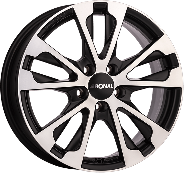 Ronal R61 Jetblack Matt Diamond 7,50x17 5x112,00 ET48,00