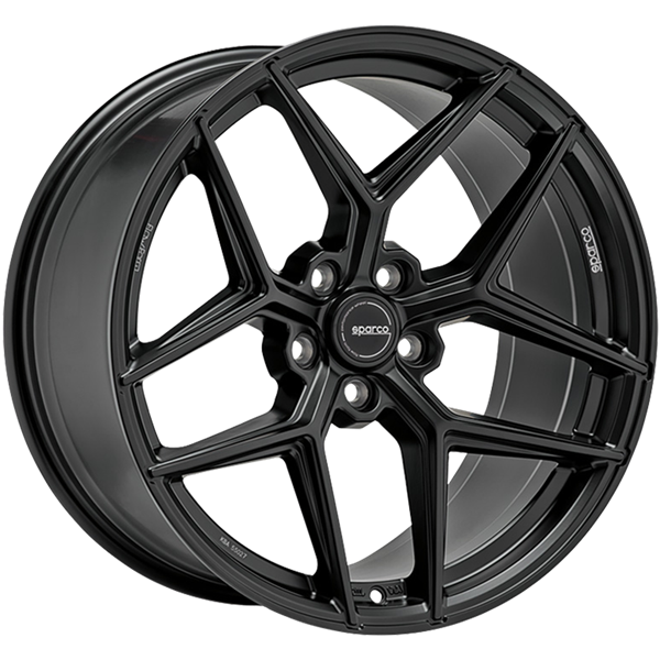 Sparco FF3 Matt Black 8,50x18 5x100,00 ET45,00