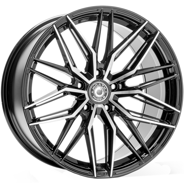 WRATH WHEELS WF-9 Black Polished 8,50x18 5x112,00 ET40,00